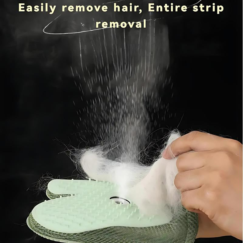 Steam Grooming Mitt for Pets – 4-In-1 De-Shedding, Misting, Cleaning & Massaging Glove for Cats and Dogs, Silicone Tips, Breathable Comfort, Wet and Dry Use